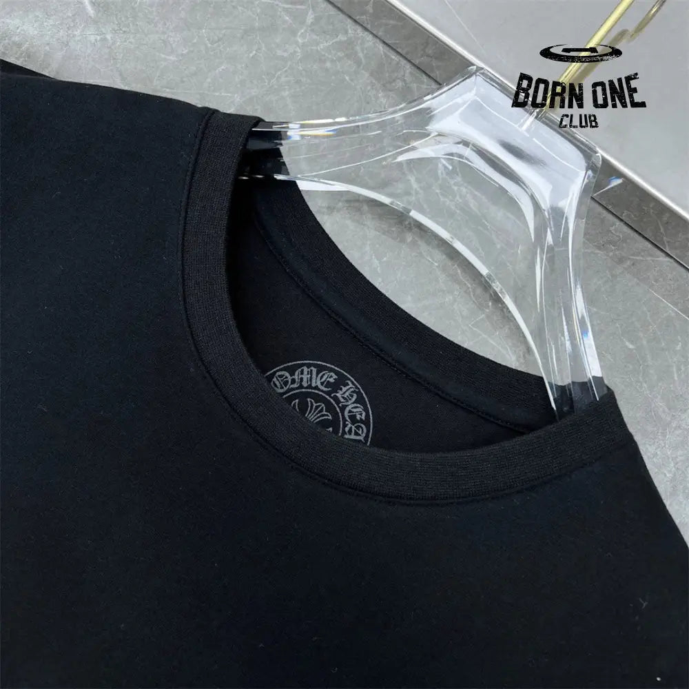 Chrome Hearts Green Cross T-Shirt Black