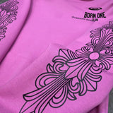 Chrome Hearts Hoodie Pink Moletom