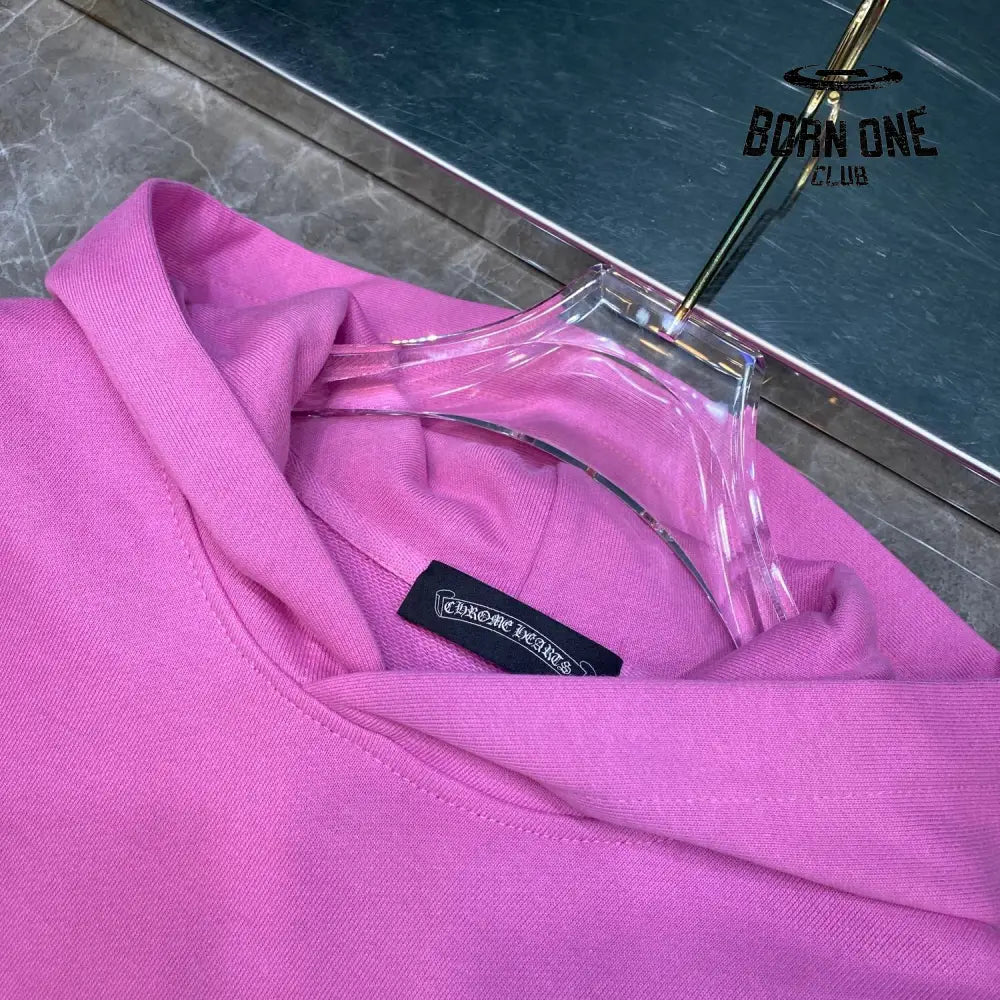 Chrome Hearts Hoodie Pink Moletom