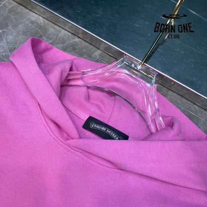 Chrome Hearts Hoodie Pink Moletom