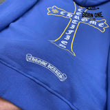 Chrome Hearts Miami Limited Hoodie Blue Moletom