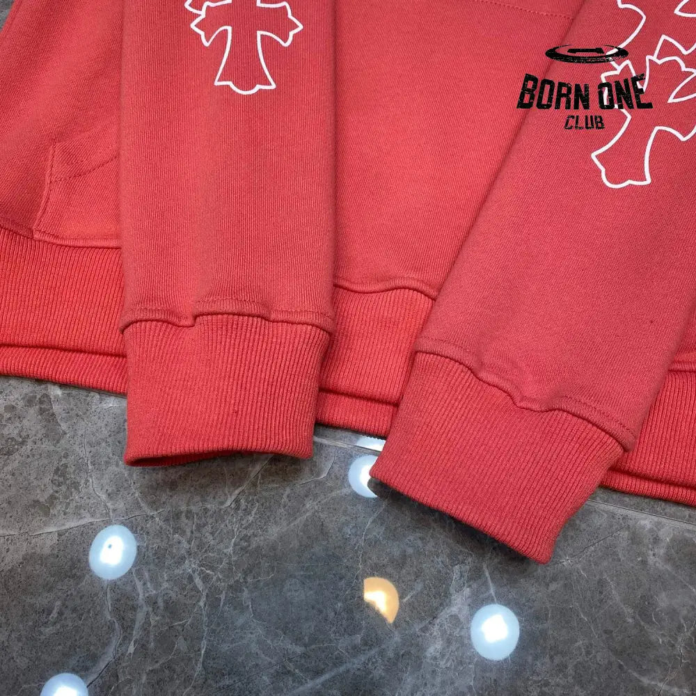 Chrome Hearts Miami Limited Hoodie Red