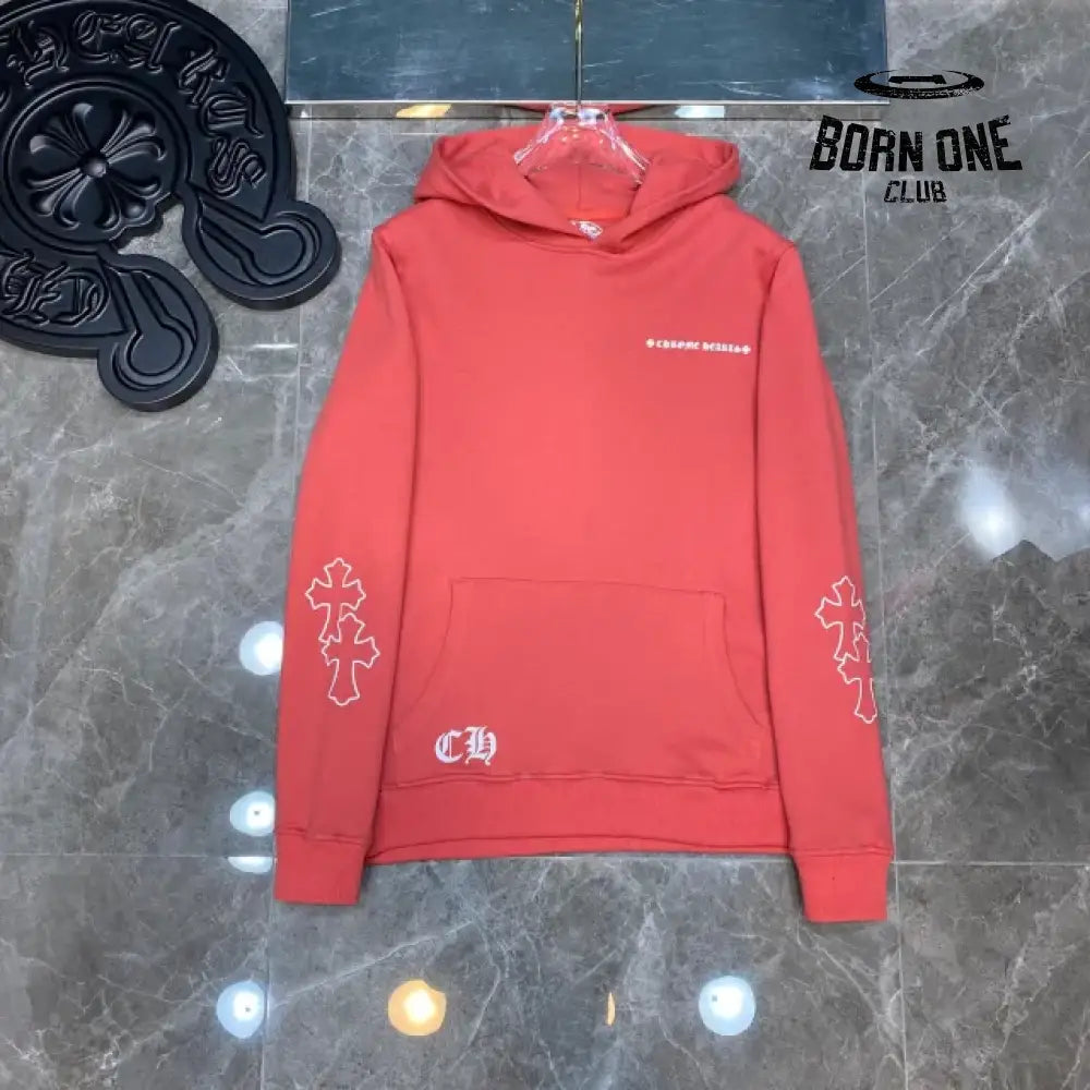 Chrome Hearts Miami Limited Hoodie Red