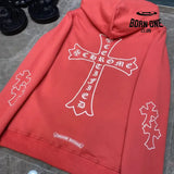 Chrome Hearts Miami Limited Hoodie Red
