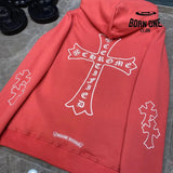 Chrome Hearts Miami Limited Hoodie Red