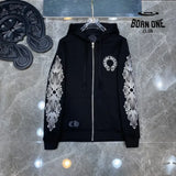 Chrome Hearts Moletom Jaqueta