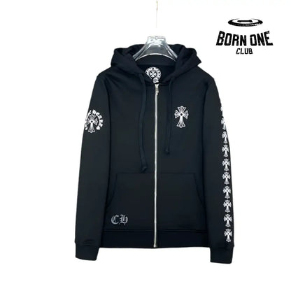 Chrome Hearts Moletom Jaqueta