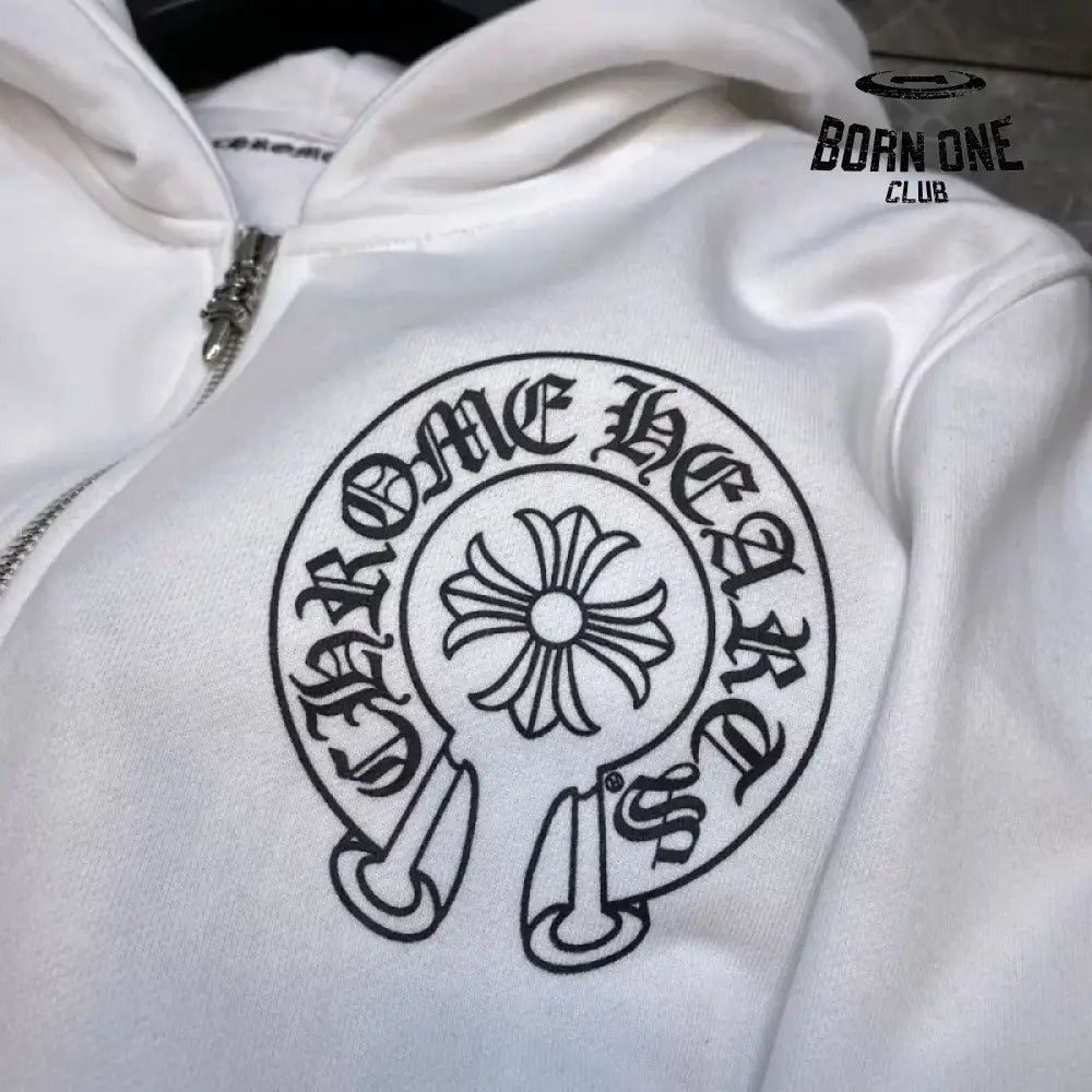 Chrome Hearts Moletom Jaqueta