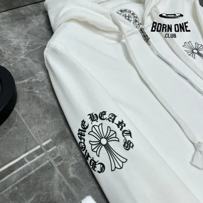 Chrome Hearts Moletom Jaqueta