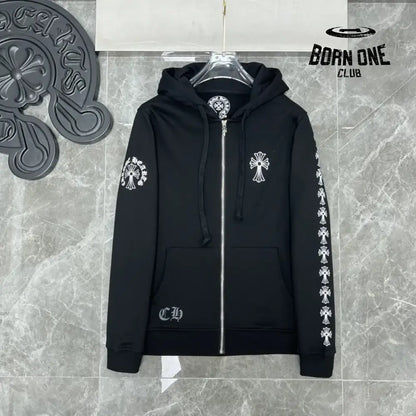 Chrome Hearts Moletom Jaqueta