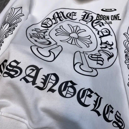 Chrome Hearts Moletom Jaqueta