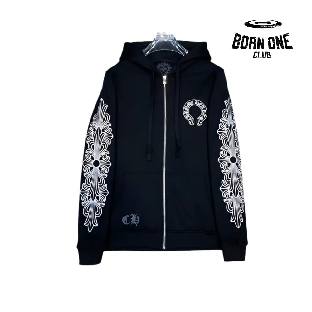 Chrome Hearts Moletom Jaqueta