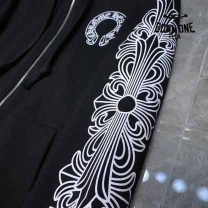 Chrome Hearts Moletom Jaqueta