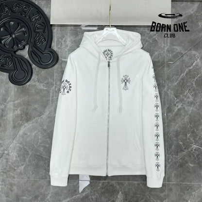 Chrome Hearts Moletom Jaqueta
