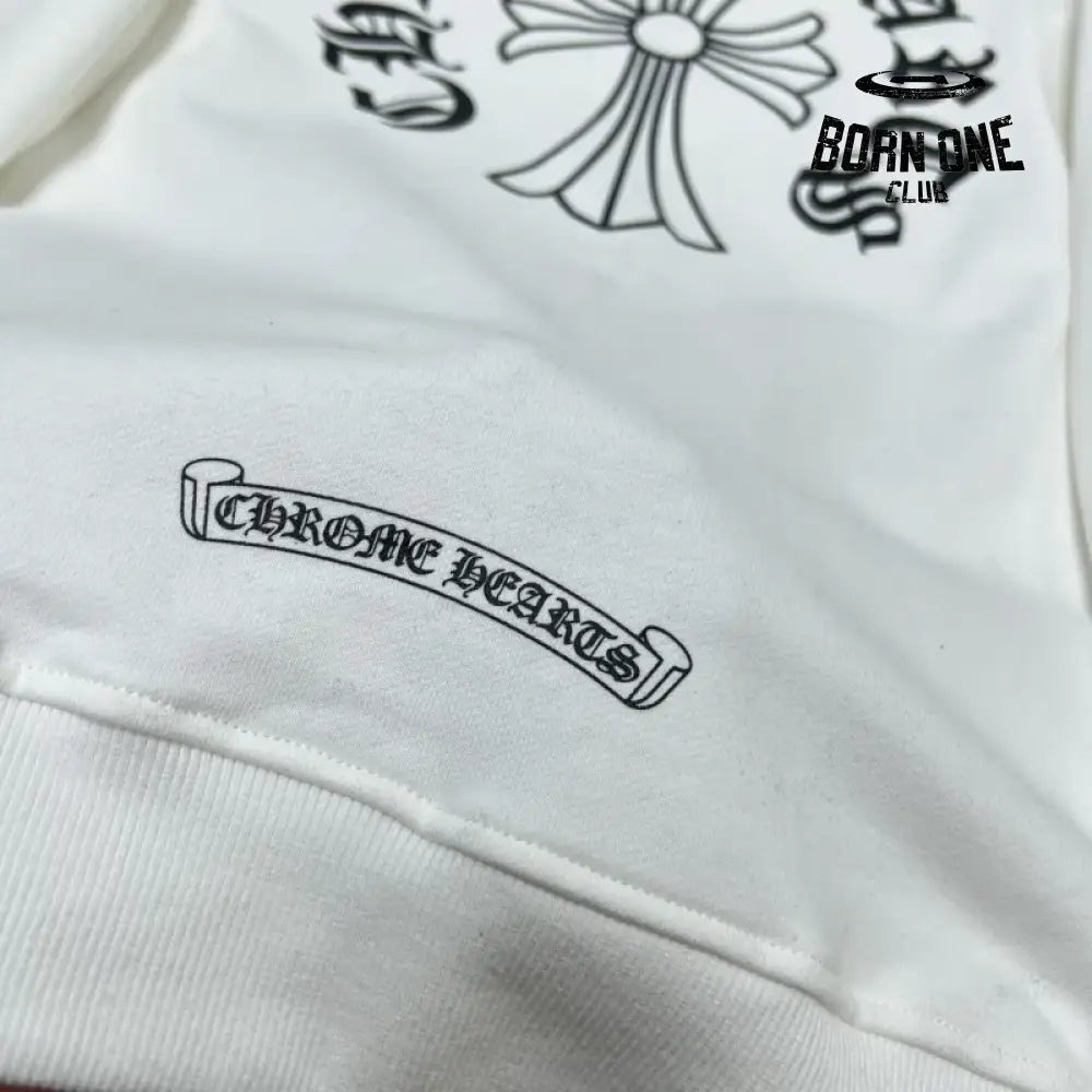 Chrome Hearts Moletom Jaqueta
