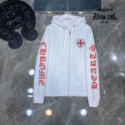 Chrome Hearts Moletom Jaqueta