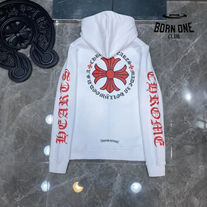 Chrome Hearts Moletom Jaqueta