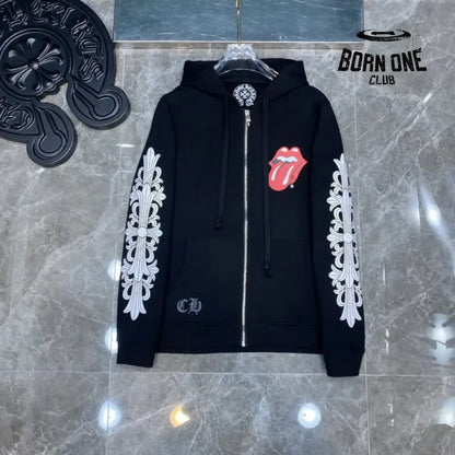 Chrome Hearts Moletom Jaqueta