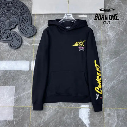 Chrome Hearts Records Black Hoodie Black Moletom