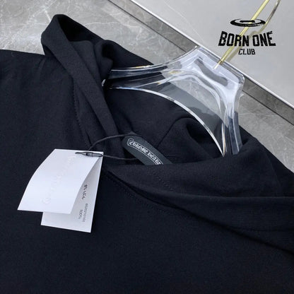 Chrome Hearts Records Black Hoodie Black Moletom
