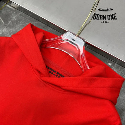Chrome Hearts Red Mouth Hoodie Moletom