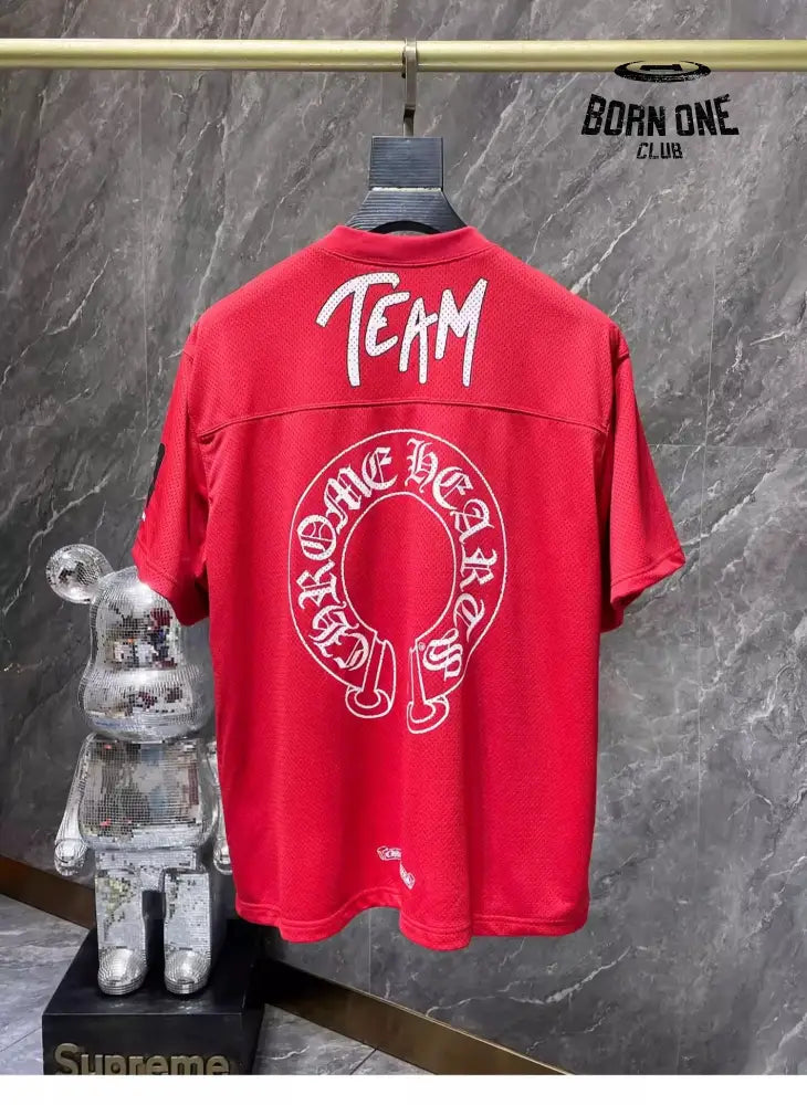 Chrome Hearts summer suit conjunto bermuda e manga curta