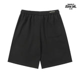 Bermuda Moletom Chrome Hearts Embroidered Preta