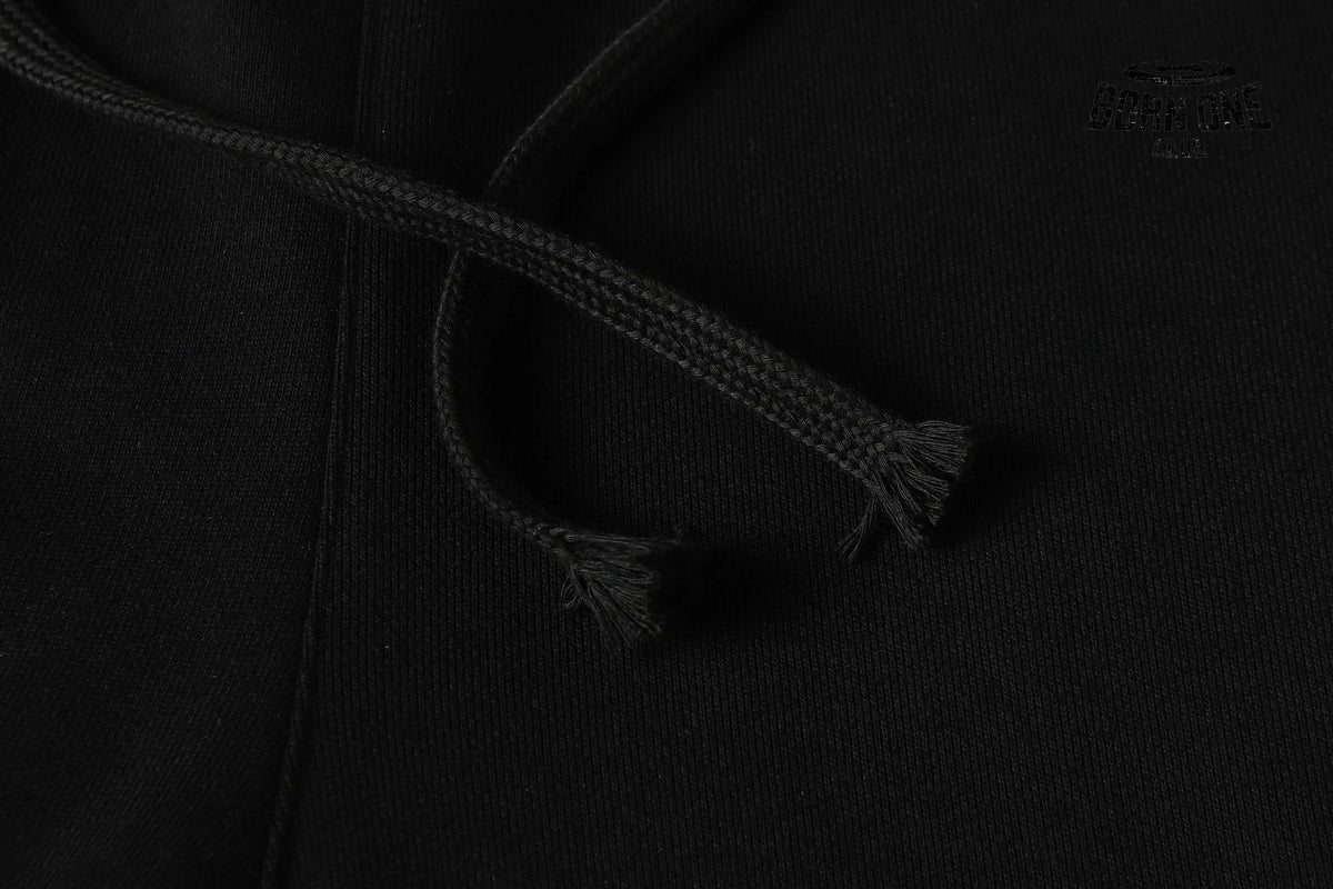 Calça Moletom Chrome Hearts Horseshoe Floral Preta
