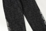 Chrome Hearts Cross Flower Calça
