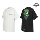 Camiseta Chrome Hearts Neon Green Cross Back
