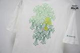 Camiseta Chrome Hearts Neon Green Cross Back