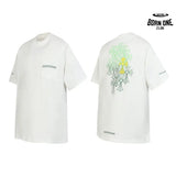 Camiseta Chrome Hearts Neon Green Cross Back