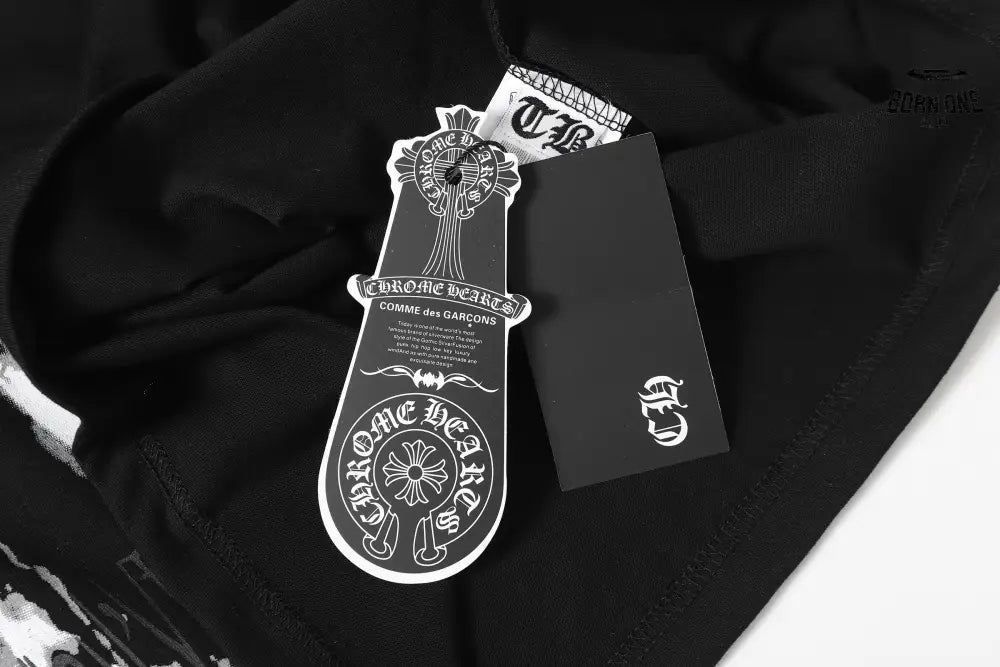 Camiseta Chrome Hearts Graffiti Cross