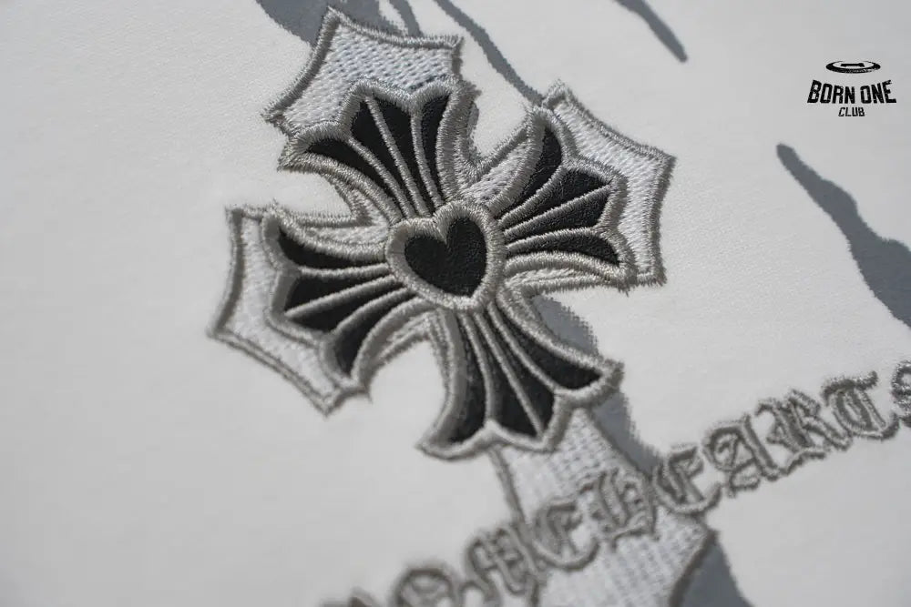 Camiseta Chrome Hearts Graffiti Cross