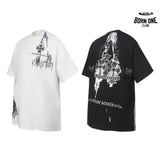 Camiseta Chrome Hearts Graffiti Cross