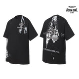 Camiseta Chrome Hearts Graffiti Cross