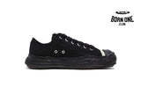 Mihara Yasuhiro Low-top Sneakers All Black A05FW702FW23 NO.786