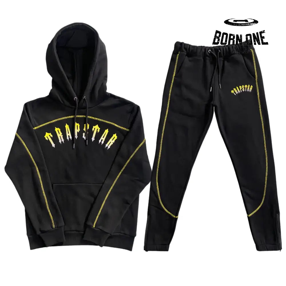 Conjunto Central Cee Set Trapstar Tracksuits Moletom e Calça P