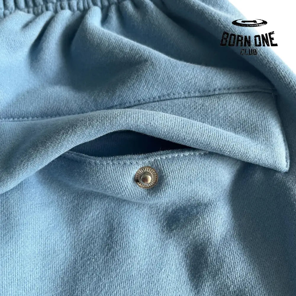 Conjunto Corteiz 5th Anniversary Track Suit Baby Blue