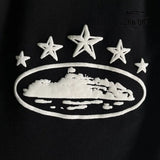 Conjunto Corteiz 5th Anniversary Track Suit Black