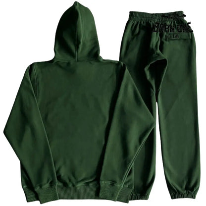 Conjunto Corteiz 5th Anniversary Track Suit Green