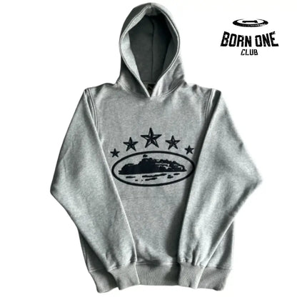 Conjunto Corteiz 5th Anniversary Track Suit Grey