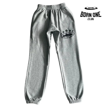 Conjunto Corteiz 5th Anniversary Track Suit Grey