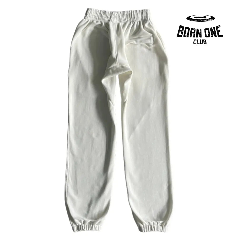 Conjunto Corteiz 5th Anniversary Track Suit White