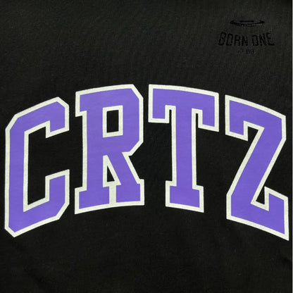 Conjunto Corteiz Black and Purple Alphabet Set