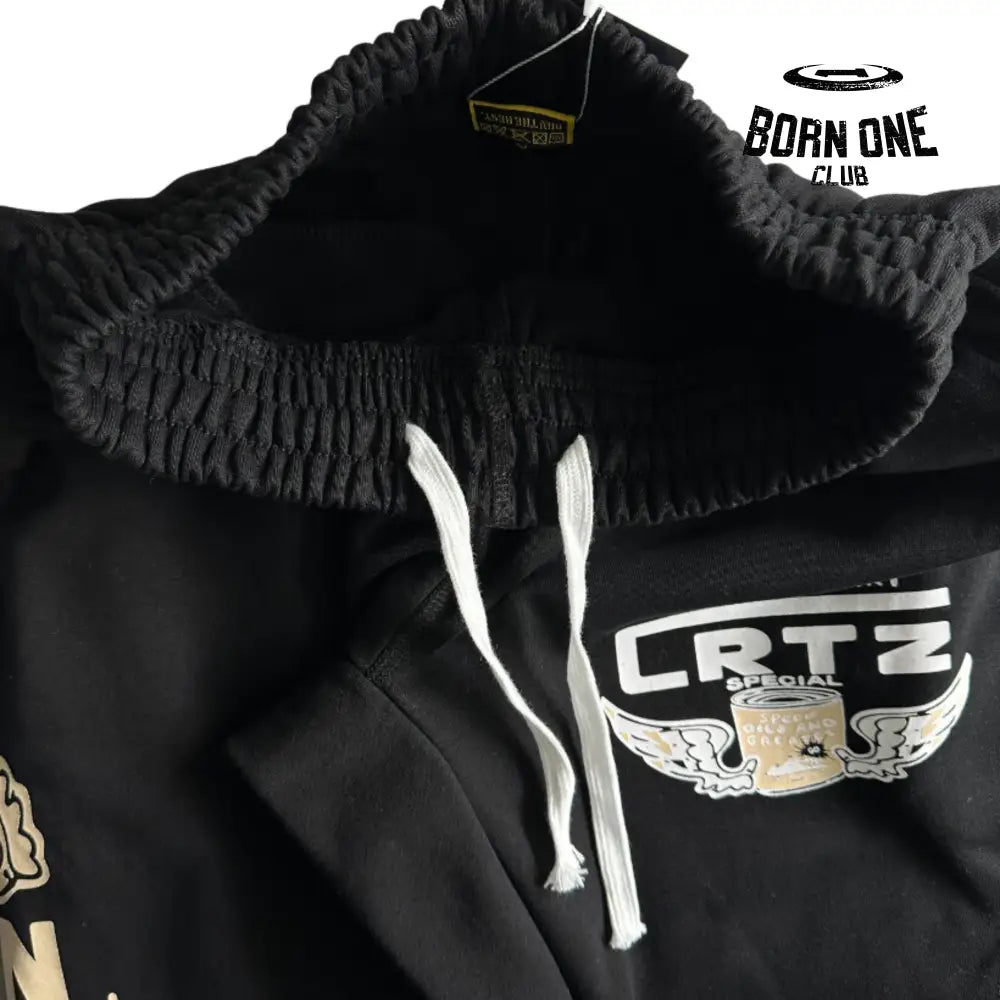 Conjunto Corteiz Gasolina Set Black
