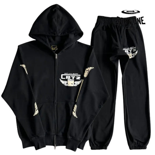 Conjunto Corteiz Gasolina Set Black P