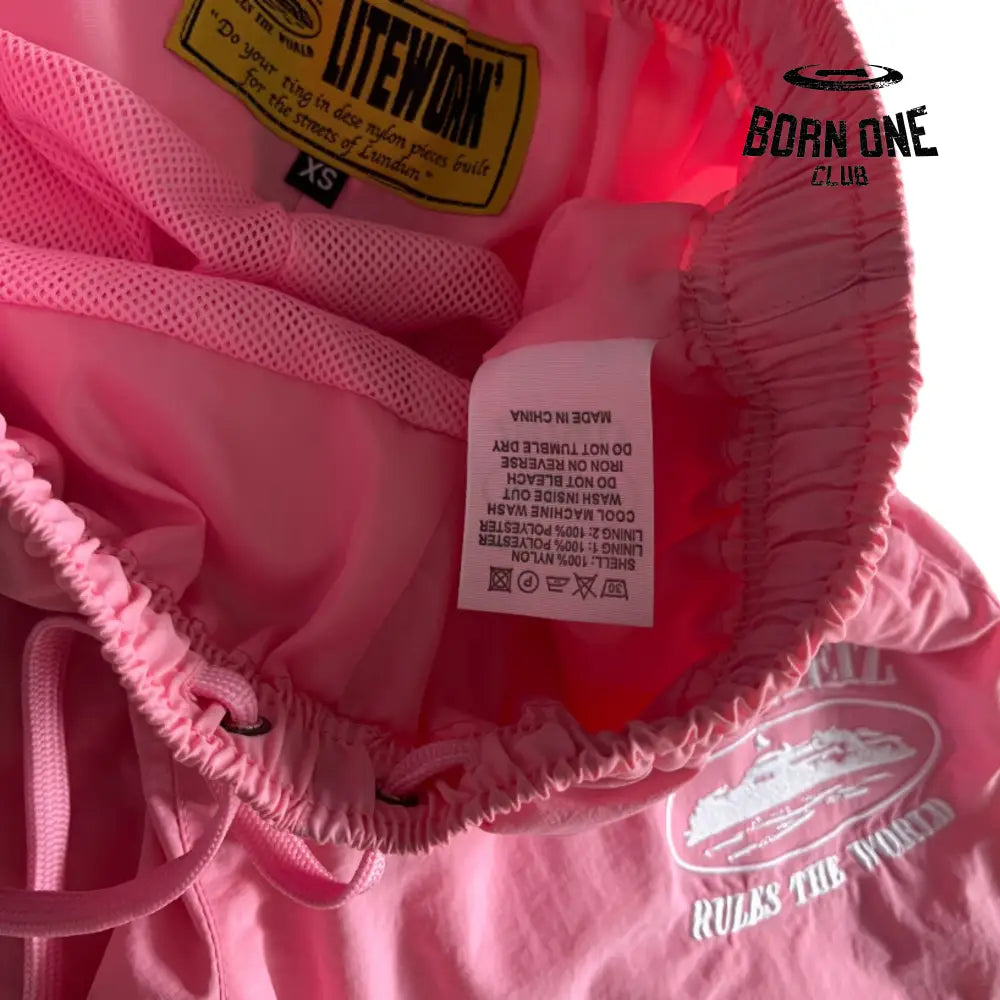 Conjunto Corteiz Pink Shukushuku Suit