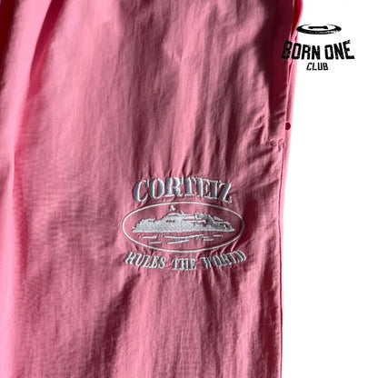 Conjunto Corteiz Pink Shukushuku Suit