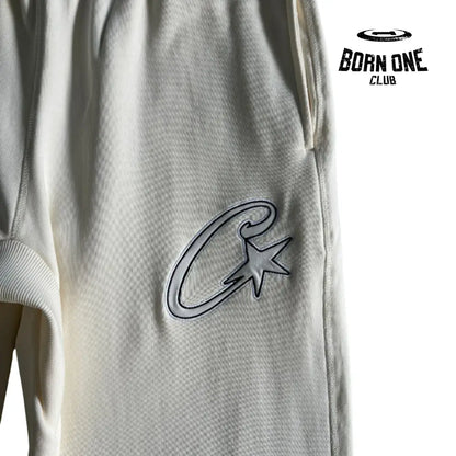 Conjunto Corteiz Satin Star Applique Suit